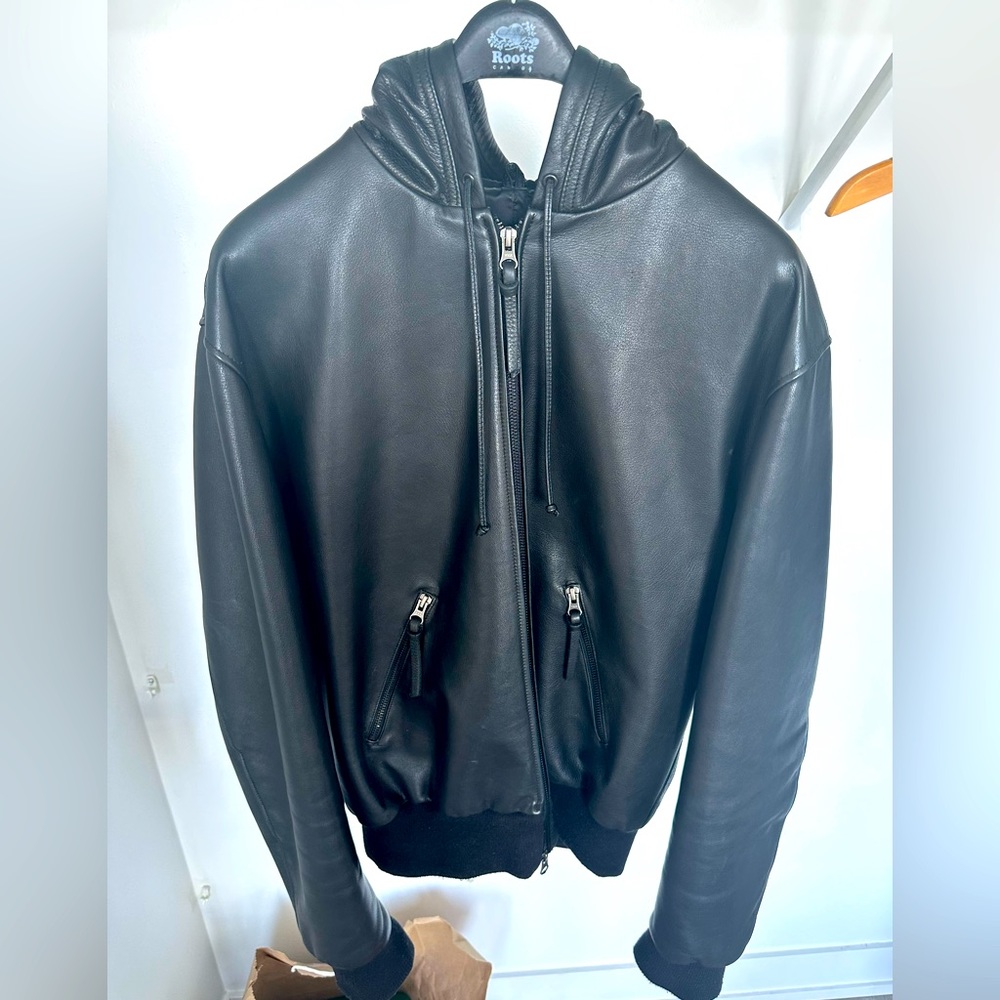 Roots Leather Jacket